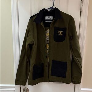 Ethik Kids Dark Green and Black Blazer